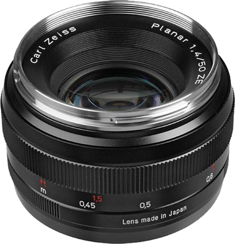 Carl Zeiss Planar T* 50mm F1.4　 N mount Carl Zeiss Planar T ZE f/1.4 50mm (Canon - CeX (UK): - Buy, Sell